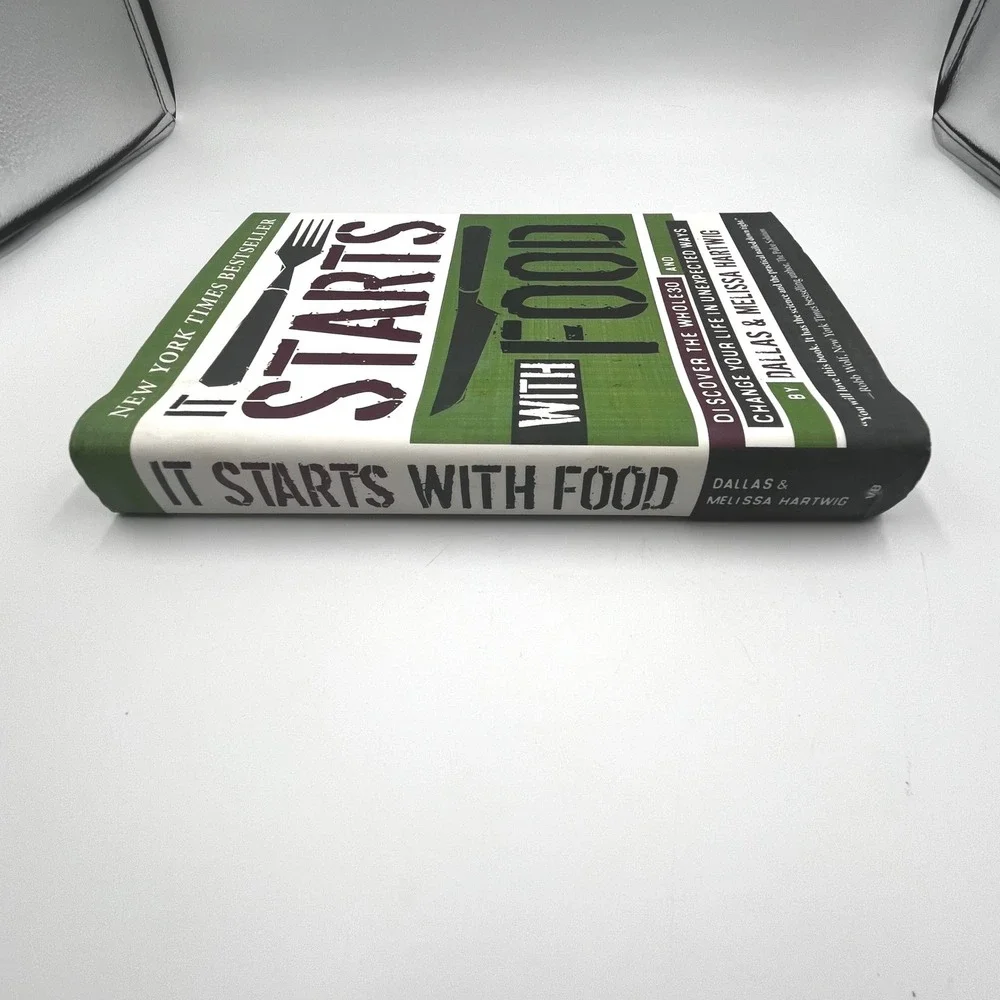 It Starts With Food Dallas Melissa Hartwig Whole30 Diet Nutrition Hardcover Book